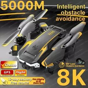 키보드스킨  S6 맥스 드론 8k 전문 4K HD 카메라 장애 회피 항공 사진 광학 흐름 접이식 쿼드콥터 에이프런