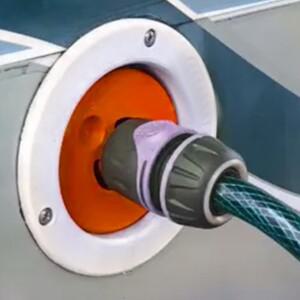 RV 신선수 주입구 누수 방지 워터탱크 교체 어댑터 필러 해치 캡 (시티 커넥션 차량  보트  트레일러  야외