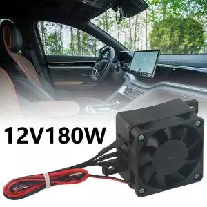 호환  12V 180W 세라믹 PTC 자동차 팬 공기 히터 팬 전기 세라믹 온도 조절 장치가있는 일정한 온도 가열