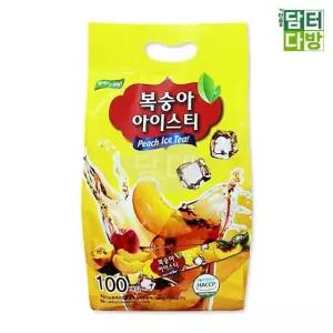 [룽스]복숭아 아이스티 이레복숭아아이스티 100스틱