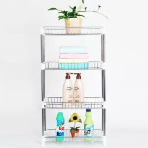 [룽스]수납선반 다용도실선반 4단