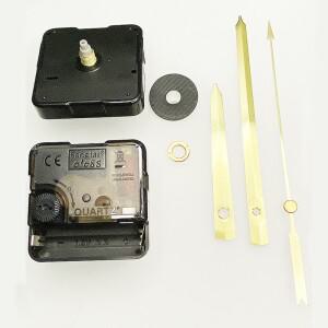 6168S 6mm & 9mm 나사 축 자동 플라스틱 벽시계 메커니즘 손 DIY 스윕 석영 운동 액세서리