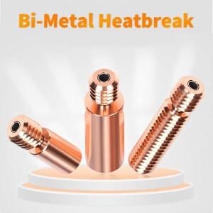 BIGTREETECH 바이메탈 히트 브레이크 V6 MK8 MK10 E3D Hotend Prusa i3 MK3 히터 블록 1.75mm 프린터 부품