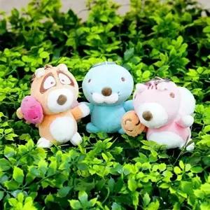 [셀러허브 패션]보노보노 모찌 미니 가방고리 열쇠고리 키링