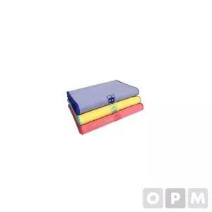 분홍 20 아날도바시니 블록패턴 스포츠 타월 GM)송월타올