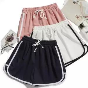 여성 4컬러 반바지 운동용 팬츠 여름용 트레이닝 조깅 편안한 숏