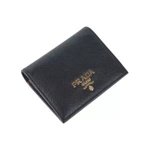 [중고명품] 1MV204 사피아노 금장 로고 코인 반지갑 36456Y