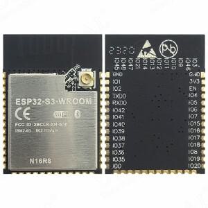 ESP32 S3 N16R8 2.4G Wifi BT 모듈 듀얼 코어 저전력 MCU 사물 인터넷 8MB PSRAM 16MB 플래시 ESP32-S3-WRO