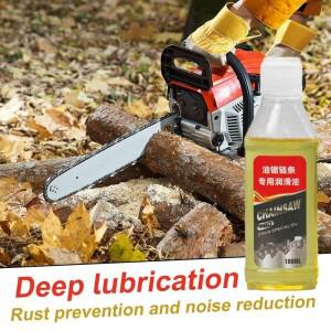 100ml 체인 톱 윤활유 오일 바이크 오토바이 차고 문  헤지 트리머 용 합성 도구 윤활제