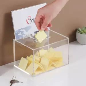 모금함 건의함용 뽑기함 응모함 자물쇠 이벤트용 의견함 투명