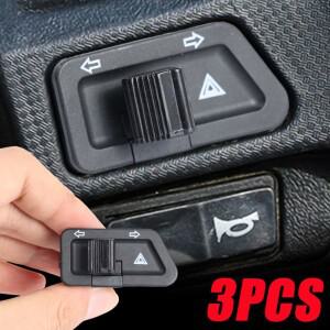 오토바이 방향 지시등 스위치 버튼 3 핀 더블 플래시 라이트 켜기/끄기 시작 전기 자동차 스쿠터 부품 교체