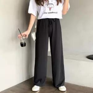 하이웨스트이지웨어팬츠 DKJ984M403 빅사이즈 사이즈에서 자유로운 그녀~