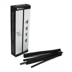 [에이치플러스몰]홀아트 자연목탄 미술용품 4000 10자루 그림 재료