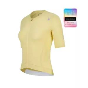 스파이더 여성 사이클 더턴 그래픽 반팔 저지 SPJPCNFT555WYEL 140776