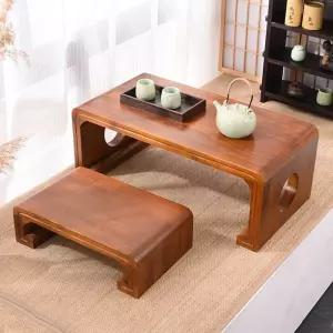 원목 티테이블 70cm 탁자 테이블 거실 좌식 찻상 미니 카페