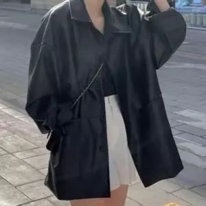 가을 여자 롱자켓 깔끔한 유행 롱자켓 봄자켓 WFLQVR0