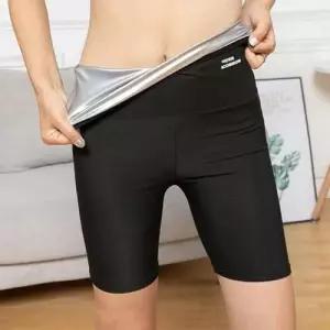 헬스 IS 트레이닝 레깅스 WP02 땀복 5부 여성 허리 패 WFGGW8K