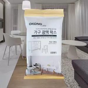 오공 가구광택왁스티슈12매  옷장 서랍장 장식장 오염