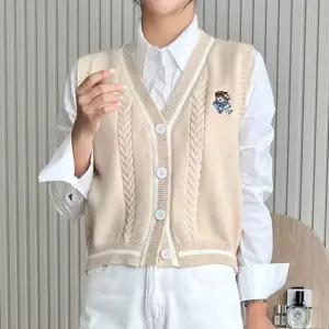 이너조끼 조끼 조끼패딩 뽀글이조끼 라인 베스트 (WFKJY0T)