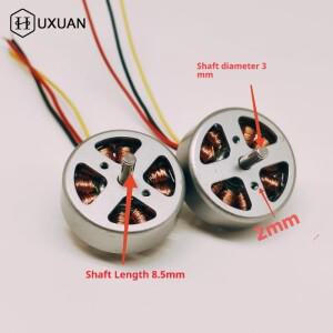 1개 RC 드론 FPV 쿼드콥터 항공기 엔진 액세서리 사용 1200KV 미니 소형 2204 2S-3S 3상 브러시리스 전동