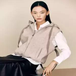 더엣지 theatg 25FW 양면기모 후드 베스트