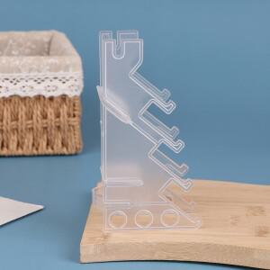 핑거 스케이트보드 정리함 미니 디스플레이 랙 장식 스탠드 견고하고 설치가 용이함