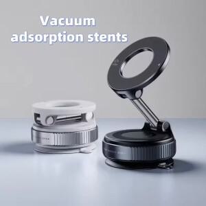 샤오미용 자석 흡착 차량용 휴대폰 핸드폰 거치대 - 내비게이션 지원 진공 접이식 마운트 인테리어 액세서