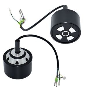 DIY 전기 스케이트보드 내구성 듀얼 드라이브 허브 모터 키트 브러시리스 원격 제어 스쿠터 70mm 600W