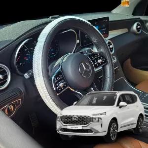 푹신 싼타페TM 논슬립 4D 실리콘 핸들커버