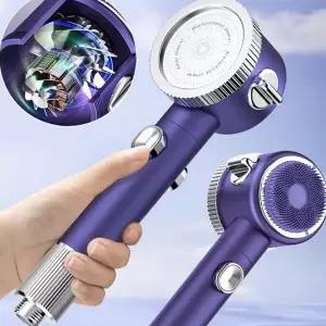 절수 헤드 증압 고압 샤워용 수압상승 샤워기 스파 실리콘 필터용 마사지 욕실용 욕실 호스 필터 강력 조절