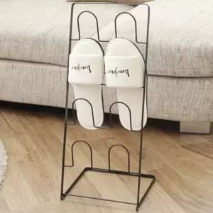 현관 슬리퍼 거치대 좁은 욕실 신발장 슬리퍼 정리대 보관대 다용도