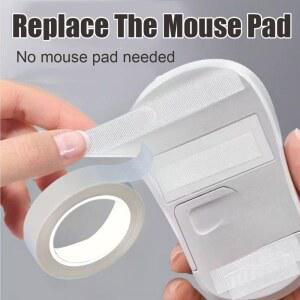 테이프는 마우스 패드를 대체합니다. 마우스 매트의 하단에 스틱 테이프를 붙입니다. 새로운 패션 방수 방진 자체 접착식 마우스 매트