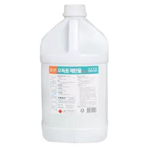 메디앤코즈 소독용 에탄올 4L 4개