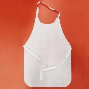 앞치마 두꺼운 부직포 흰색