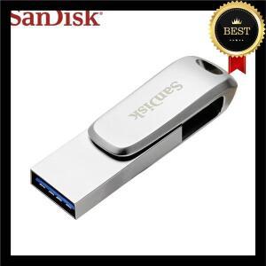 샌디스크 SDDDC4 울트라 럭스 고속 USB 3.1 플래시 드라이브 512GB 타입 C 듀얼 메탈 A OTG