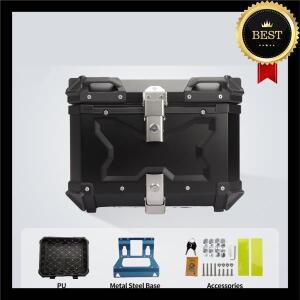 오토바이 헬멧 테일박스 후면 수하물 보관 도구 케이스, 야마하 혼다 가와사키 BMW용, 알루미늄 합금 선반,