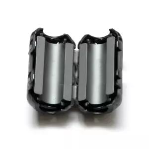 호환  고주파 블랙 플라스틱 클립 소프트 페라이트 코어 니켈 아연 방지 3.5mm 5 개