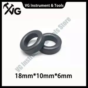 호환  10개 니켈-아연 페라이트 방지 코어 링 배선 장 방지 18mm10mm6mm 차폐 필터
