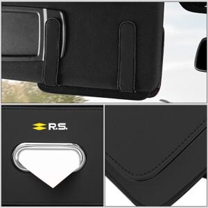 르노 콜레오스 카자르 세닉 메간 산데로 그랜드 실 가드호환  가죽 자동차 티슈 박스 시트 백 스퀘어 케이