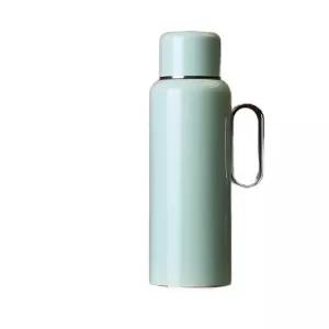 보온 주전자 티타늄 실버내부 대용량 단열 차 온도표시 텀블러