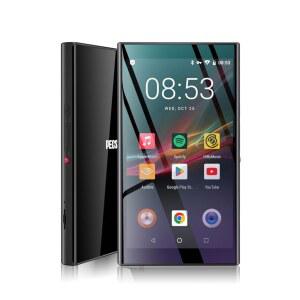 160GB MP3 플레이어(블루투스 및 WiFi 포함), 5인치 IPS 화면 안드로이드 뮤직 플레이어(플레이 스토어 포함), 스포티파이, 판도라, 아마존 뮤직, MP3 및 MP4(유력 아동용), 오디오, FM, 음성 녹음기, 최대 1TB