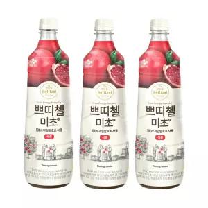 쁘띠첼 미초 석류 900ml 3개
