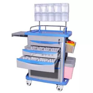 드레싱카트 간호사 드레싱카 이동식 병원 약품 트롤리