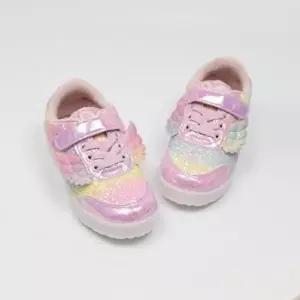 [셀러허브 1]주니어 글리터 날개 LED 반짝이 여아스니커즈