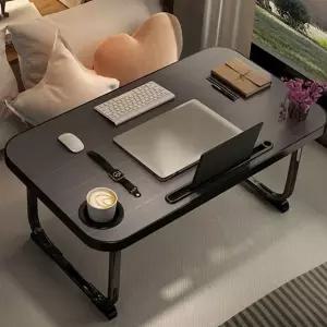 접이식 공부 책상 다용도 폴딩 학생용 접이식 간이 책상 원룸 휴대용 캠핑용 테이블 노트북 침대용 컴퓨터