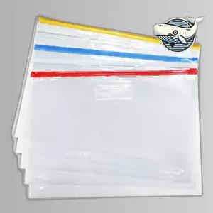 투명 정리용 지퍼백 케이스 A5 소품 10개