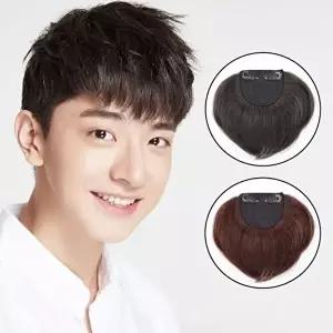 남자앞머리가발 남자가발 남성가발 부분가발 남자부 (KYR-WE873DA)