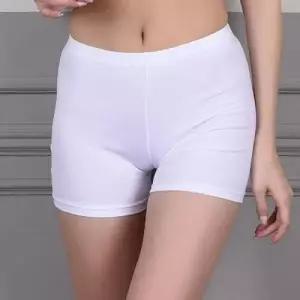 면스판 3부 여자 베이직 카밀라 치마 속바지 속팬츠 WFLRJE5