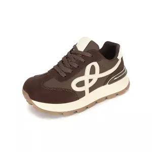 엠.무크 프레즐 캐주얼 스니커즈 브라운 516623305ZM