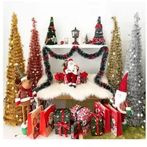 2024원터치 크리스마스트리 접이식 가정용 야외용장식트리 소형 선물 오너먼트 소품인테리어 장식품 꾸미기